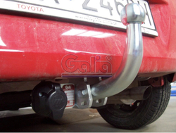 Фаркоп оцинкованный Galia T057A для Toyota Yaris 2005-2014(паспорт и сертификат в комплекте)(без электрики)