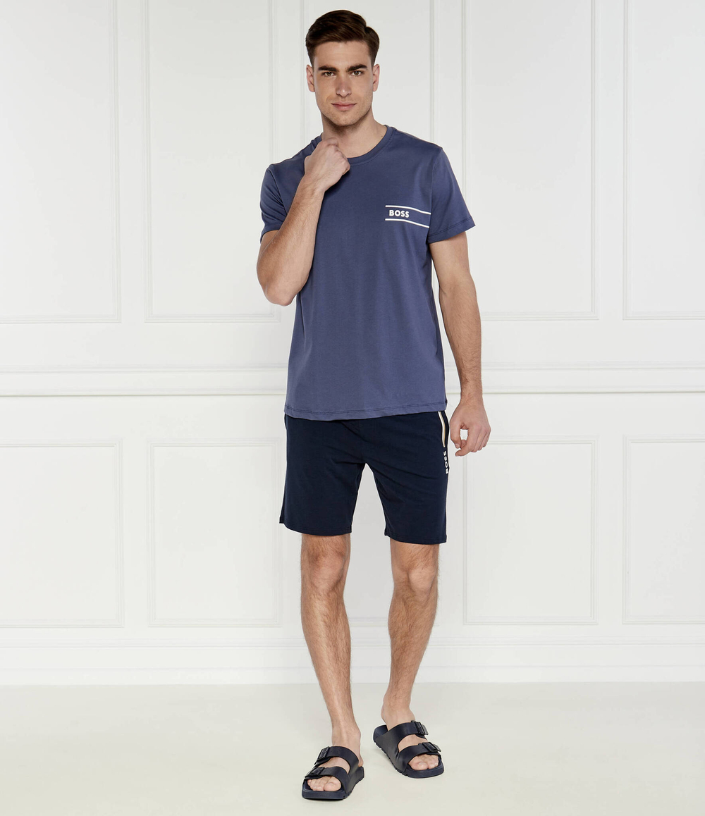 Футболка BOSS BLACK - темно-синий(50517715)