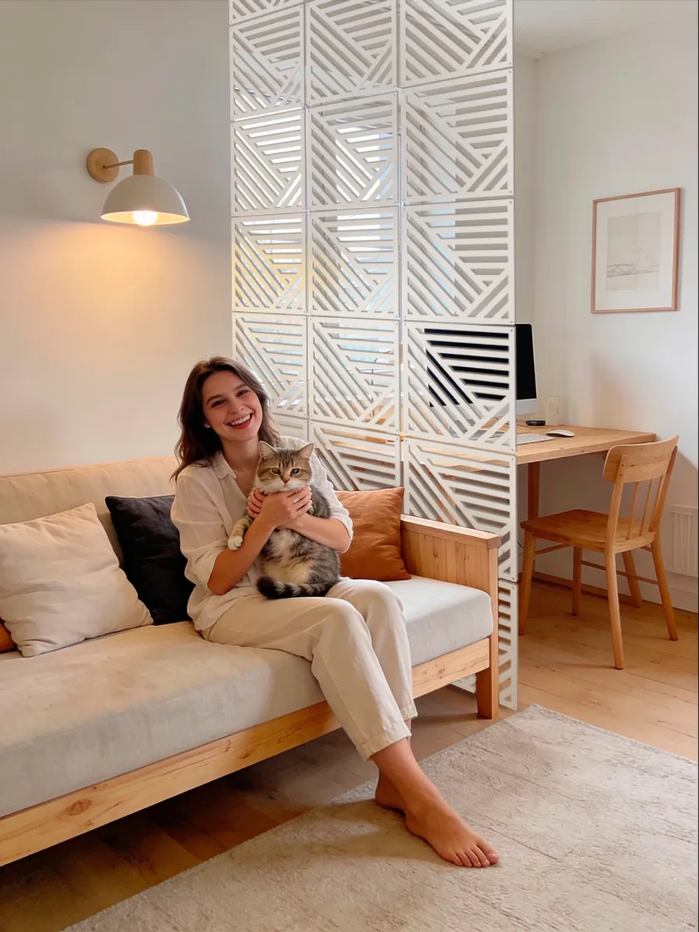 Ширма перегородка для зонирования