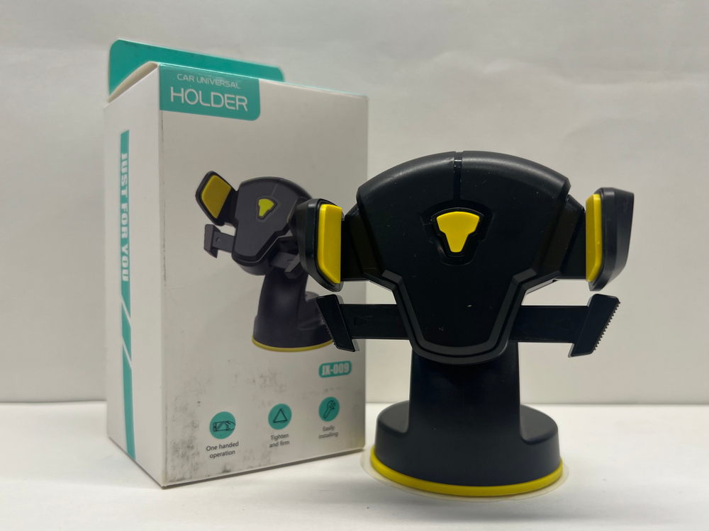 Держатель для телефона автомобильный в машину, стекло или панель, на присоске, DG-48, МагниТО-K (1 шт.)