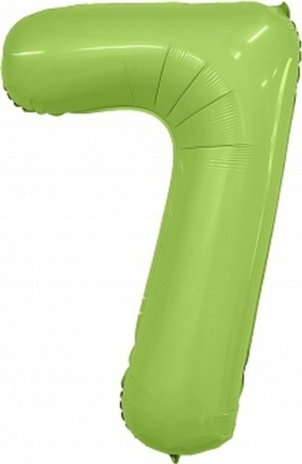 Р Цифра 7 Slim Фисташка (40''/102 см)