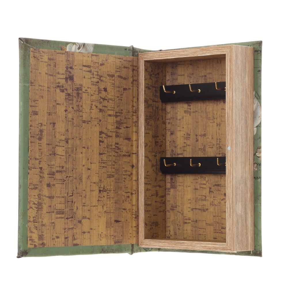 GAEM Ключница с зеркальным элементом, L16 W5 H24 см