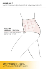 19637 High waist shaping Трусы высокие