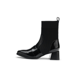 SATURDAY MODE Stretch & Sock Boots Women"s Black