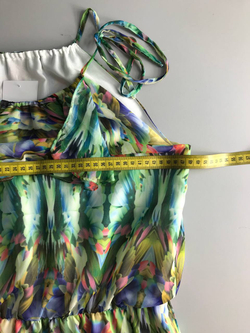 Платье длинное летнее, маркировка М, визуально на 46 размер