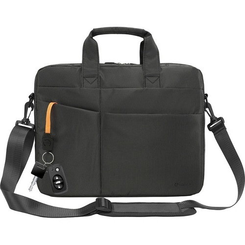 Cумка для ноутбука Lamark 13.3''-14'', противоударная и водонепроницаемая, черная (L244)