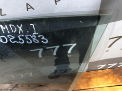 Стекло двери передней левой Acura MDX 1 00-06 Б/У Оригинал 73350S3VC00