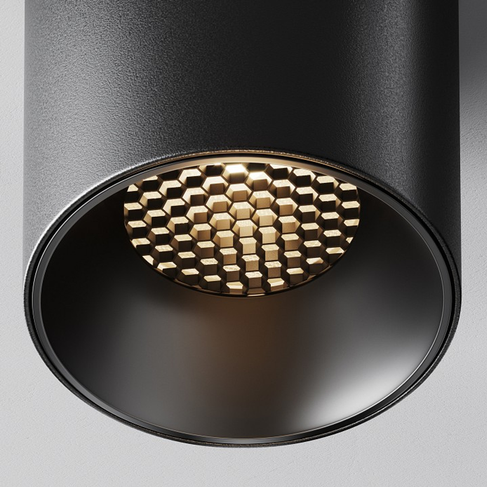 Накладной светильник Maytoni Technical Alfa LED C064CL-12W3K-RD-B