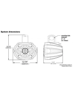 Корпусная акустика 600W 6" x 9" с RGB подсветкой, 1 колонка