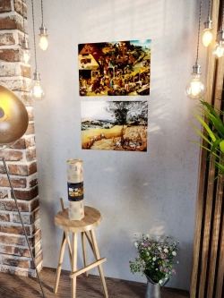 Картины-наклейки на стену для декора интерьерные №150