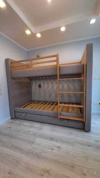 Кровать двухъярусная Cosy (серый)