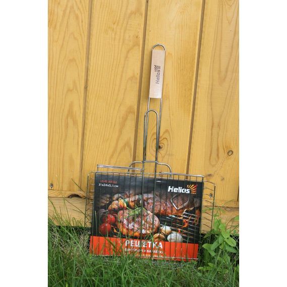 Решетка для барбекю Helios Лайт глубокая 56*31*24*5.5 см HS-RB AW202