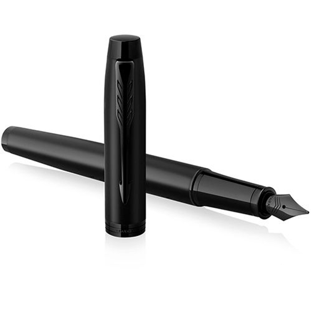 Parker IM Achromatic - Matt Black, перьевая ручка, F