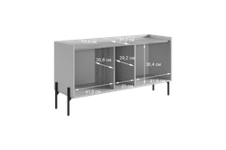 Тумба "Доминика" (кашемир/дуб крафт золотой), Мебельсон г. Ижевск