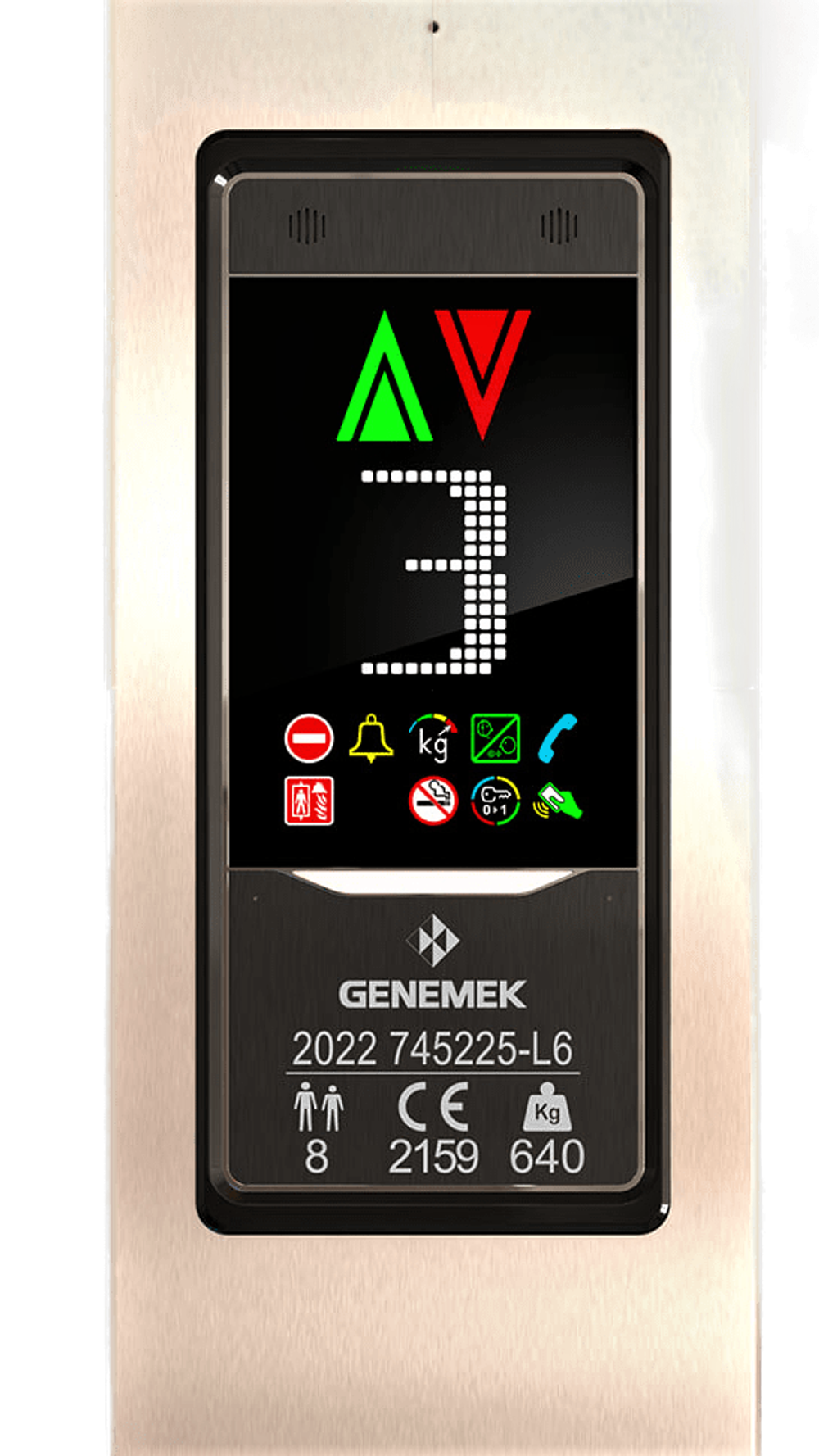 Панель приказа  FUSION FS9 9316.M7VD.QD GENEMEK.