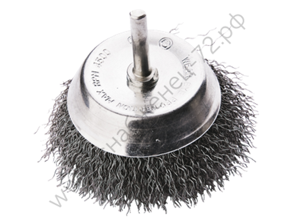 Щётка №062; 3106306120 d-63 для дрели чашеобразная,гофрирован.