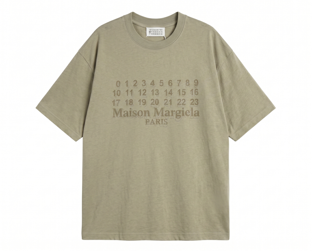 Футболка Maison Margiela Paris (Olive)