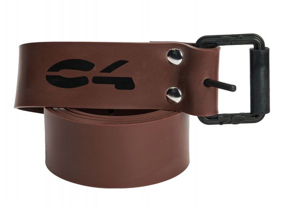 Ремень для грузов марсельский C4 Carbon Marseillaise коричневый с пластиковой пряжкой