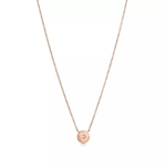 Подвеска из розового золота 18к(750 проба) c бриллиантом, Tiffany circle pendant , в наличии