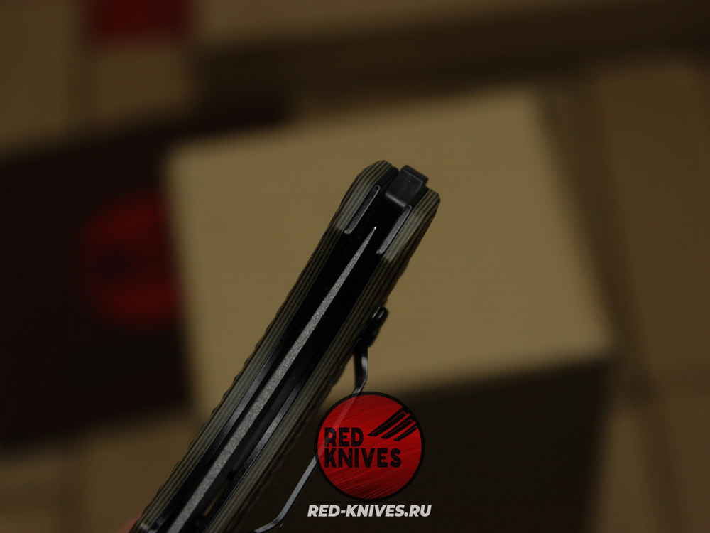 Нож Benchmade Mini Bedlam 865BK-01 - темный клинок, комбинированная рукоять