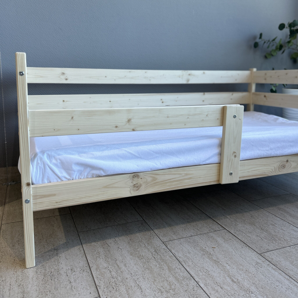 Кровать подростковая "Софа Х" 140*70 см натуральный 1 борт (СЧ)