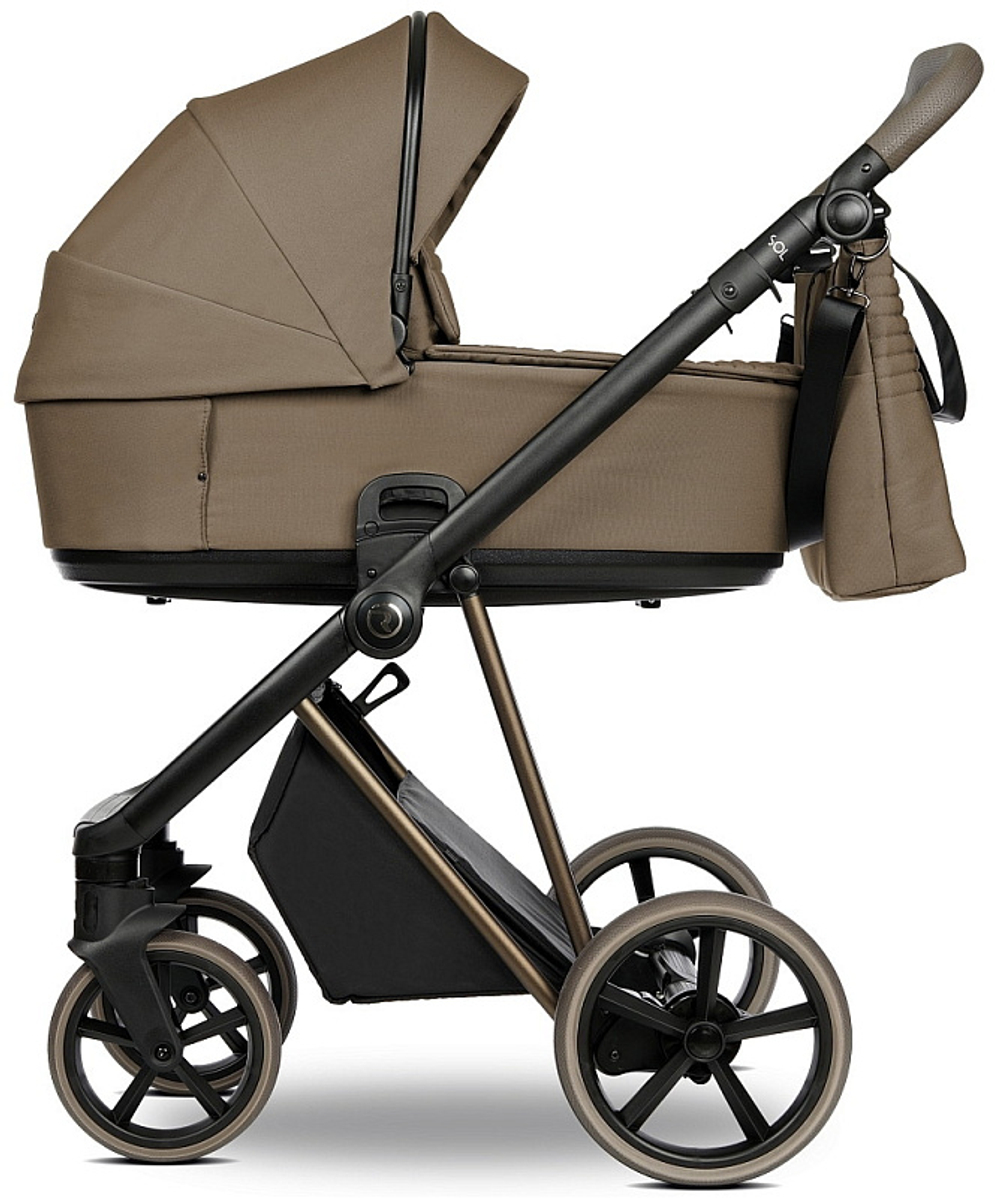 Коляска 2 в 1 Roan Sol Luxury Vintage 2.0 Mocha Mousse