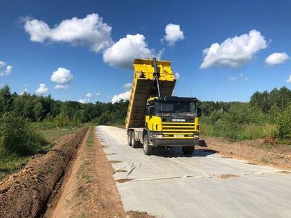 В «Романовском Парке – 2» началась отсыпка дорог
