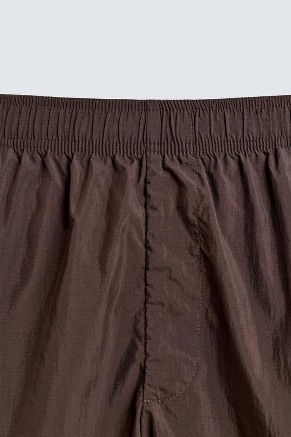ZARA ДЛИННЫЕ ПЛАВКИ КАРГО, ТЕМНО-КОРИЧНЕВЫЙ
