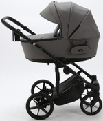 Детская коляска Adamex Zico Deluxe 3 в 1 Z-SA04 СВ.СЕР.ПЕРЛ КОЖА