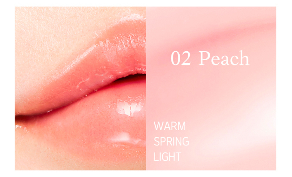 Etude Бальзам для губ с ароматом персика - Fruity lip balm #02 peach, 10г