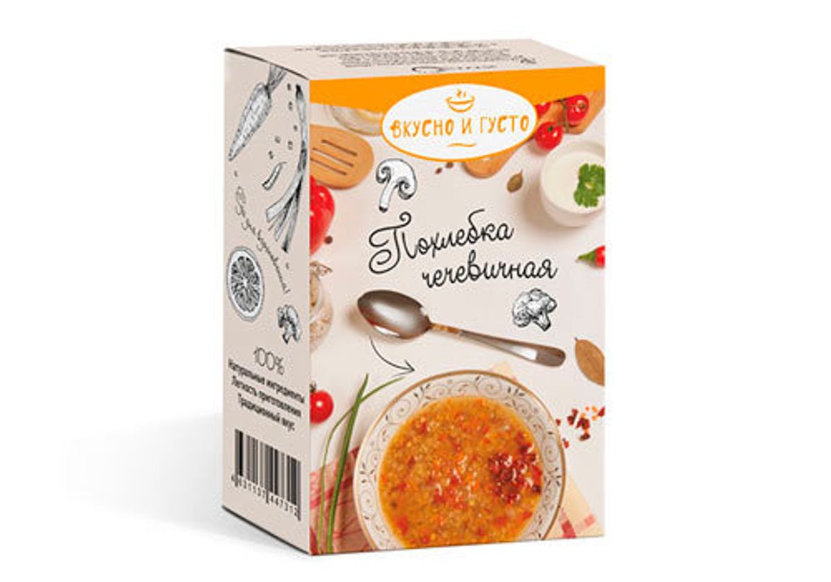 Чечевичная похлебка Вкусно и Густо, 185г