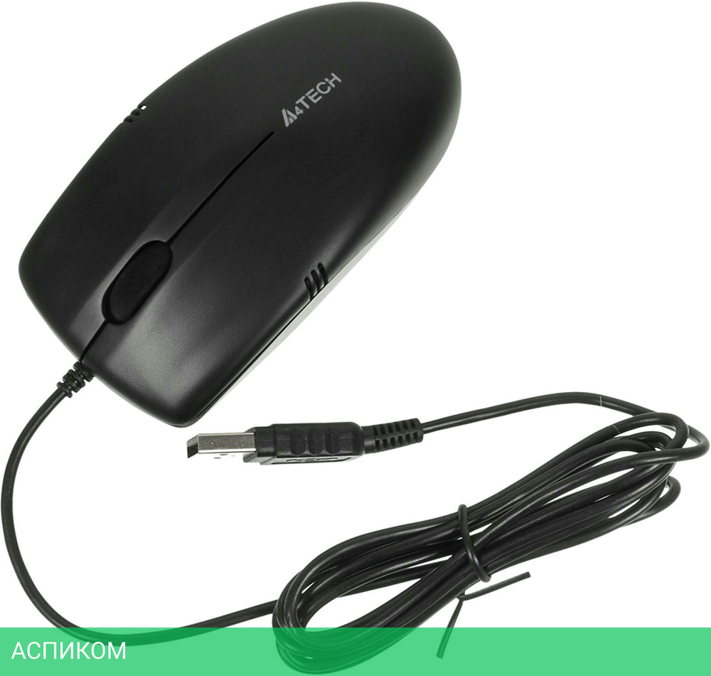 Мышь A4Tech OP-530NUS Black