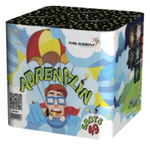 Батарея салютов "ADRENALIN"  49 залпов * 1"