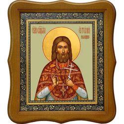 Евгений Ивашко, пресвитер, священномученик. Икона на холсте.