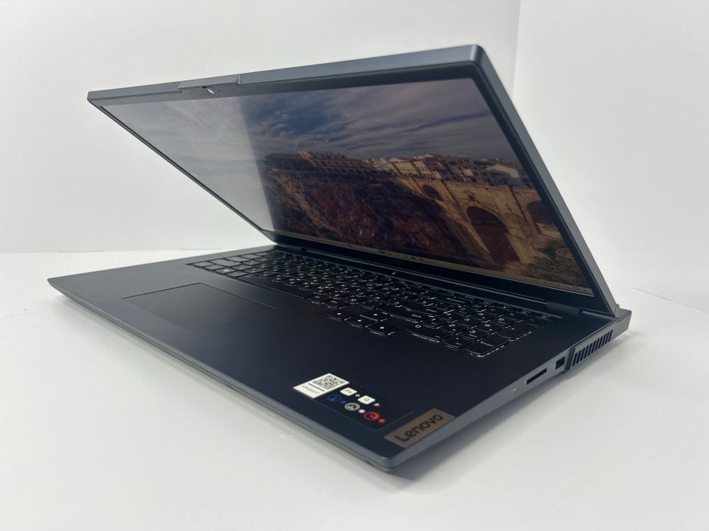 Ноутбук Lenovo Legion 5 17ACH6H (82JY0006RK) 17.3"/AMD Ryzen 5 5600H/RAM 16GB/SSD 512GB/nVidia GeForce RTX 3060 6GB/IPS 144Hz/1920*1080/DOS/Подсветка кл-ры: LED/черный. Состояние: C1
