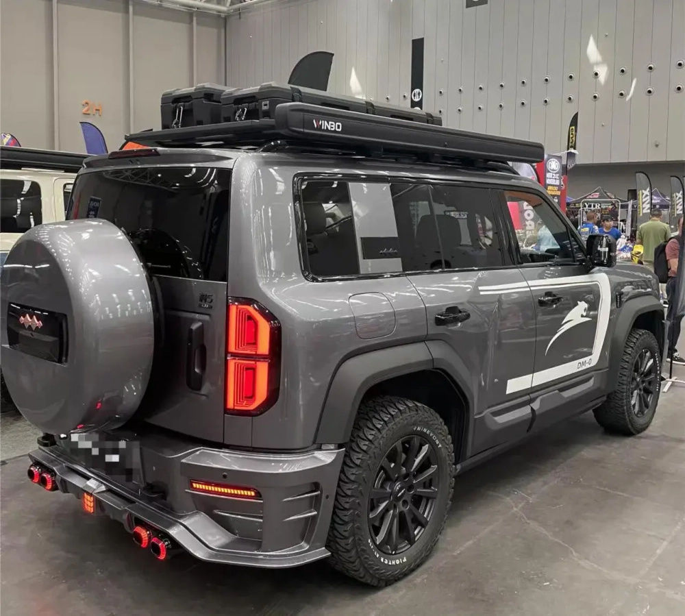 Обвес для BYD Leopard 5 2024+ Леопард Передний бампер Решетка радиатора Платформа на крышу