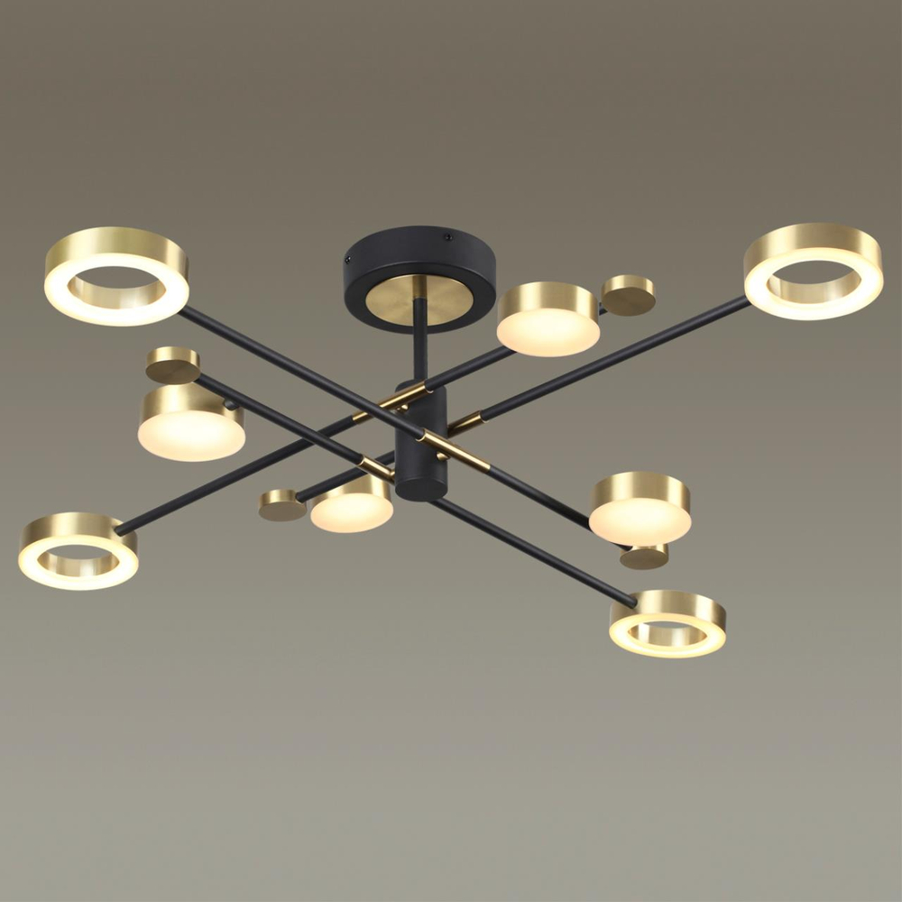 4321/63CL MIDCENT ODL22 000 металл/черный с бронзой Потолочный светильник IP20 LED 58W 2622Лм DENZEL