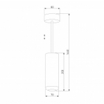 Подвесной светильник Elektrostandard Onde a064205