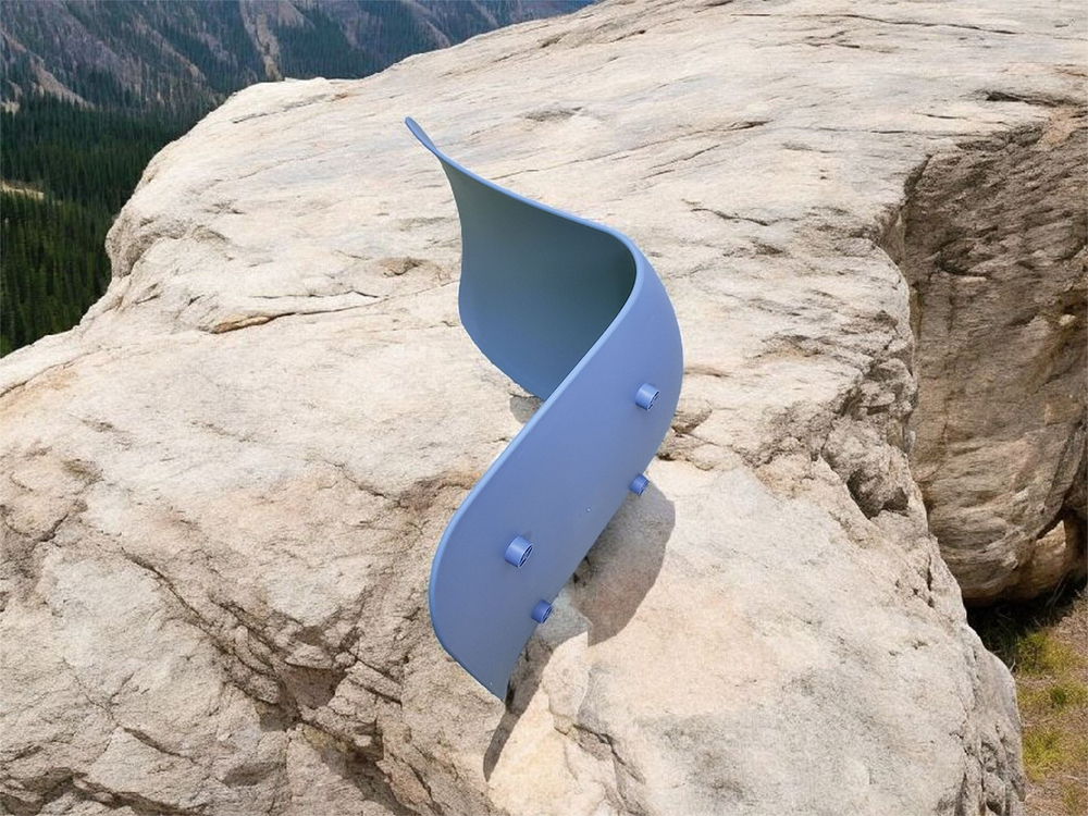 Пластиковое сиденье COLLEGE SH25 Blue RAL 5014