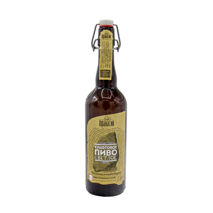 Пиво Афанасий Крафтовое  4,5% 0,75 л