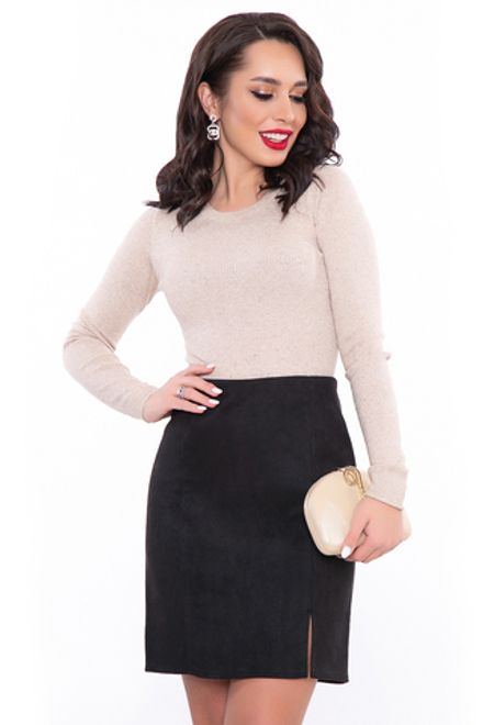 Юбка "Модный вызов" (блэк) Ю3076 LT Collection