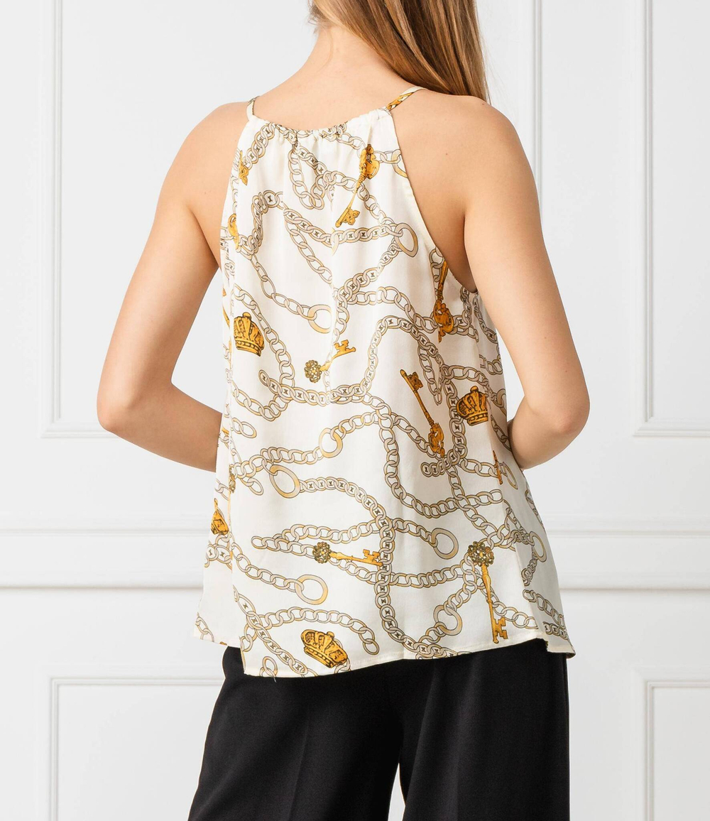 блузка NA-KD - кремовый(1100 001547)