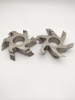 9Т-Н-40 Комплект фрез для имитации бруса шип/паз трапеция 170 х 50 Z = 6 HSS (Лицом вниз) RED SAMURAI