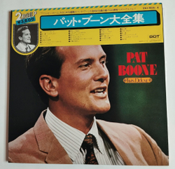 Винтажная виниловая пластинка LP Pat Boone Twin Deluxe (Japan 1975) (Obi)