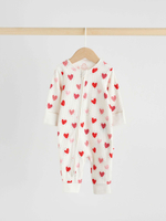 Комбинезон / Cлип для малышей Next H44-216, 3 шт., Молочный, Розовый