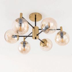 Citilux Шарлиз CL143163 Люстра на штанге Бронза