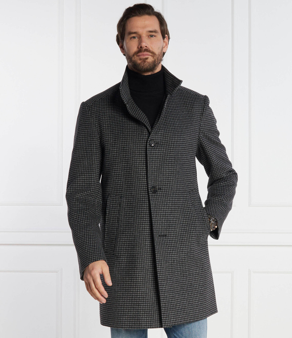 Хлопковое пальто Joop! - графитовый(30039640)