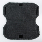 5477727 Муфта на ручку коляски, стеганная, цвет серый