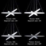 Подвесная люстра Citilux ЭЛЕКТРОН СМАРТ CL710A104S