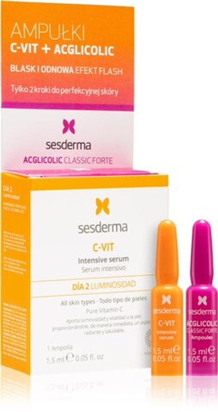 Sesderma C-Vit + Aglicolic Classic Forte - удобная упаковка для женщин /   / GTIN 8429979446831